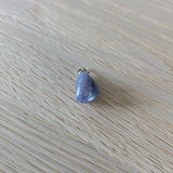 Blauwe toermalijn (indicoliet) edelsteen hanger