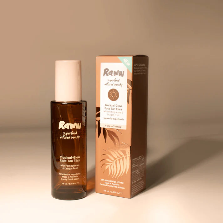 RAWW Tropical-Glow Face Tan Elixir | Marga Jacobs