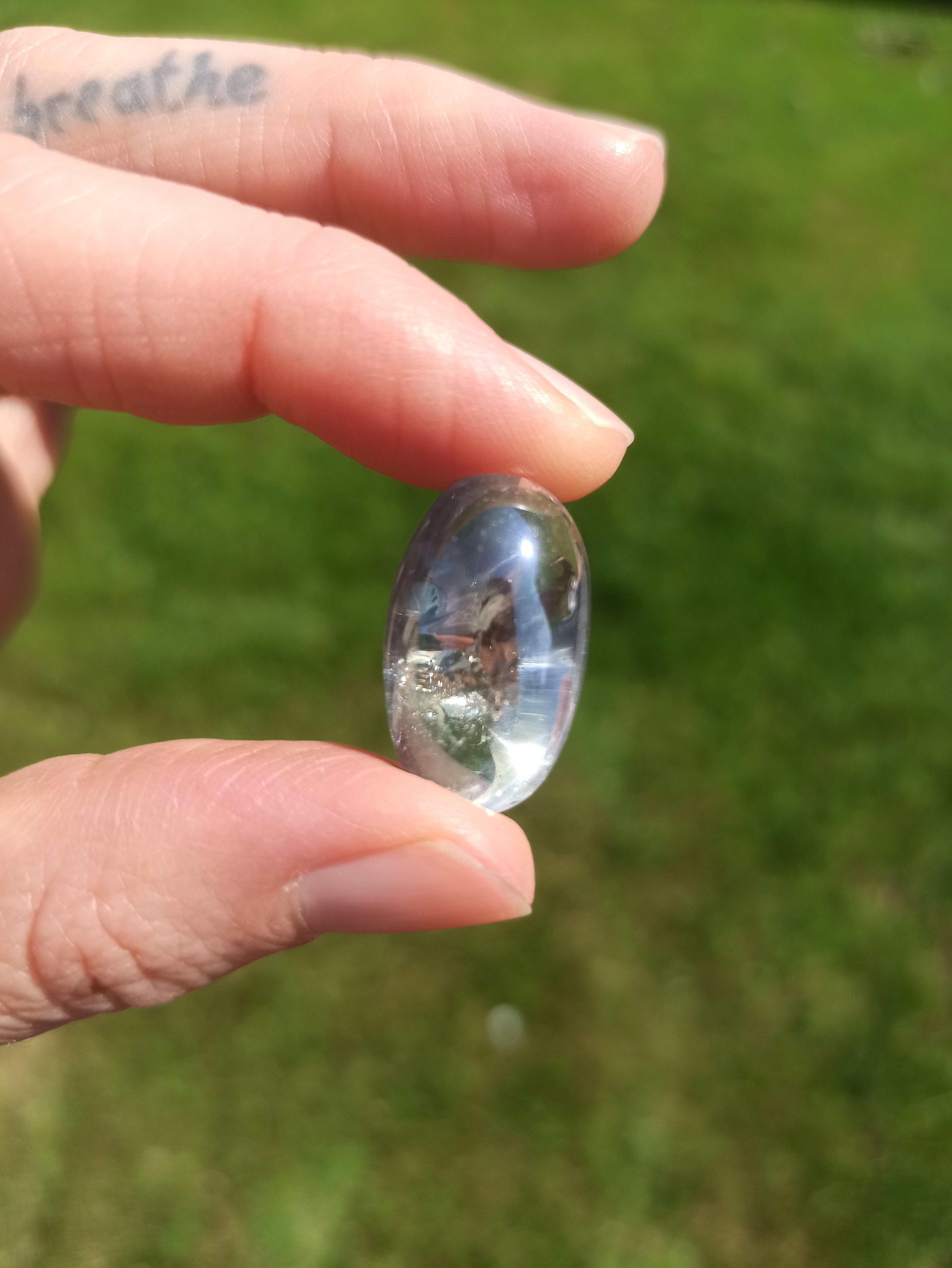 Aqua Aura trommelstenen | Marga Jacobs