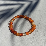 Edelsteen armband kind carneool