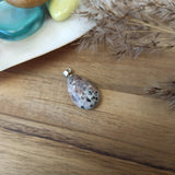 Graniet edelsteen hanger druppel | Marga Jacobs