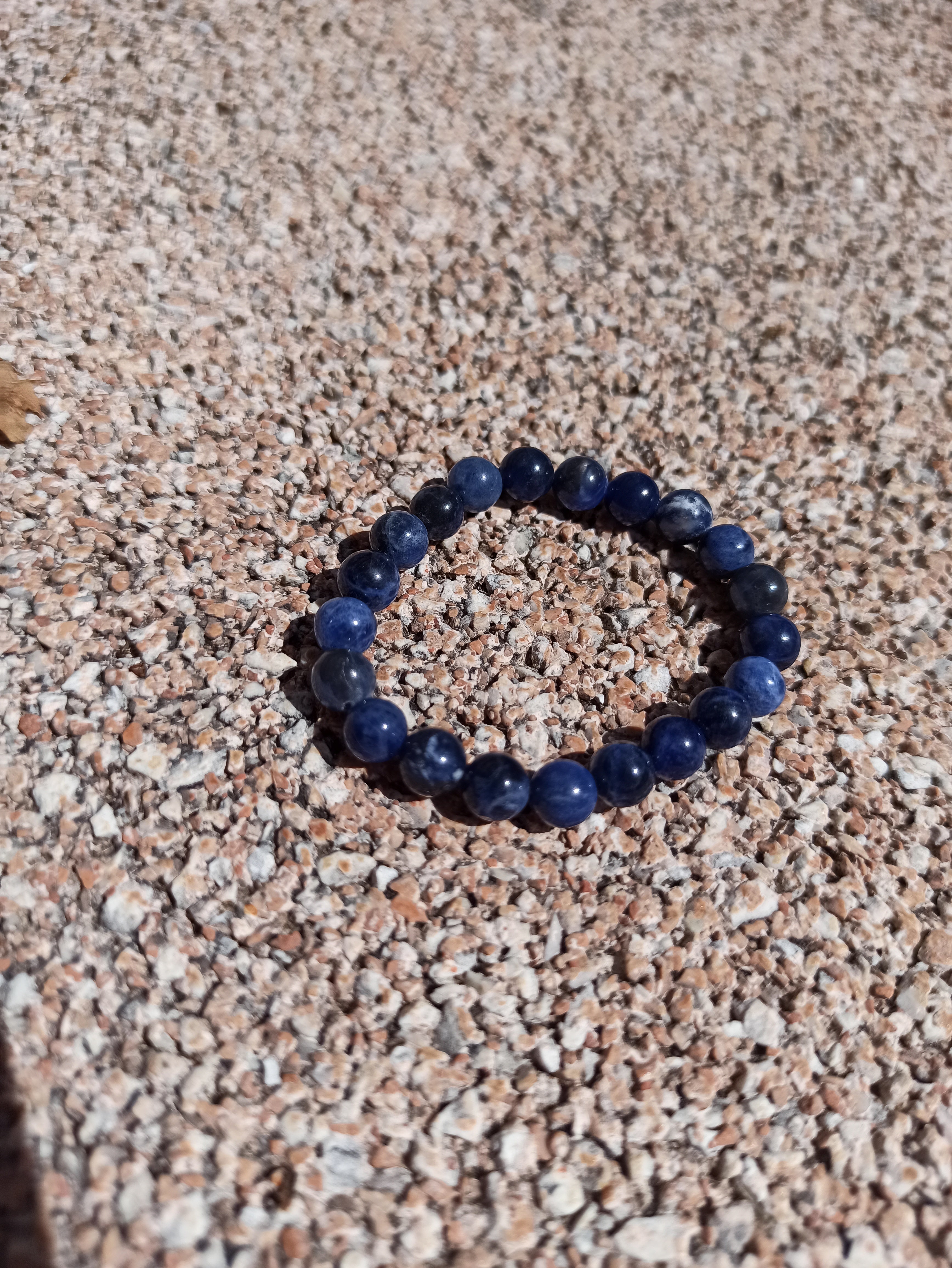 Edelsteen armband kind sodaliet