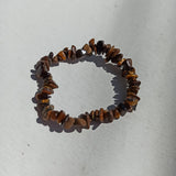 Edelsteen armband kind tijgeroog