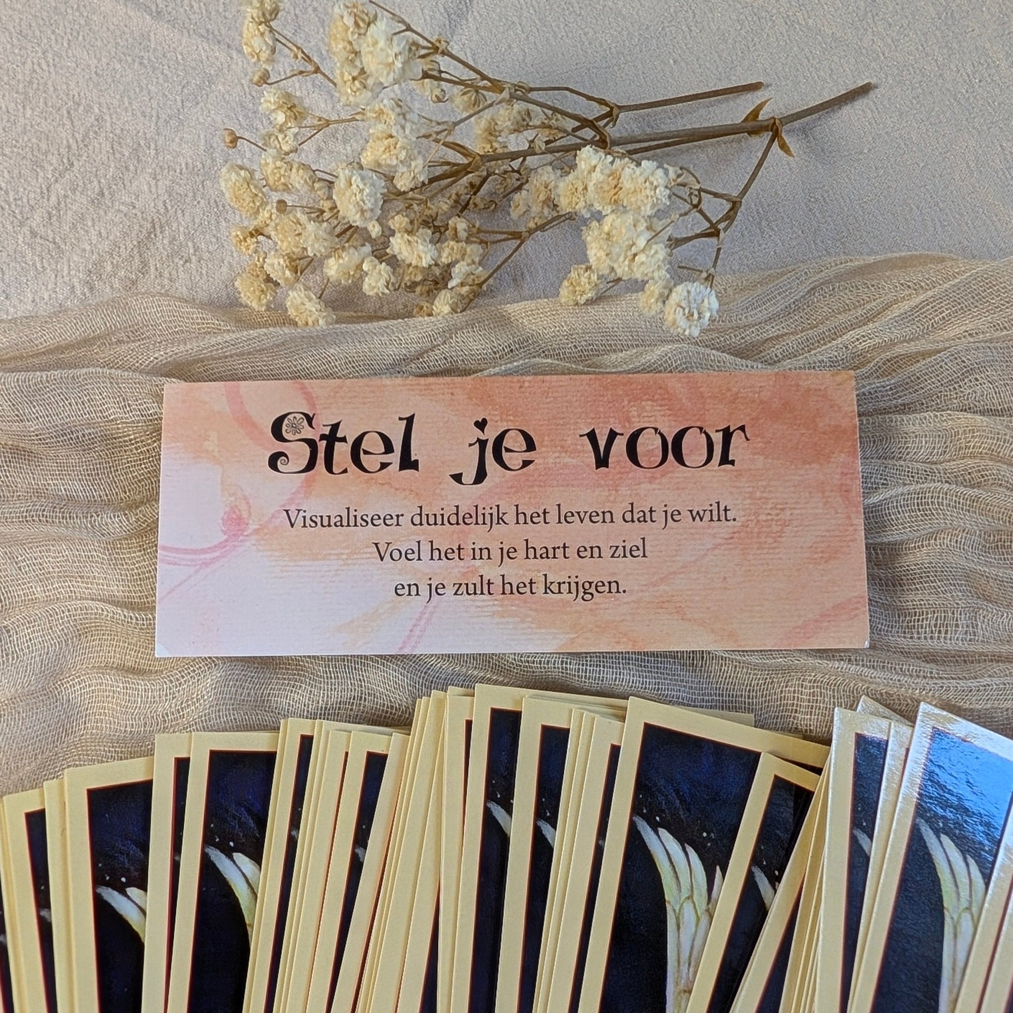 1 engelenkaart voor jou – bijzondere edelsteen, zorgvuldig gekozen door Marga Jacobs