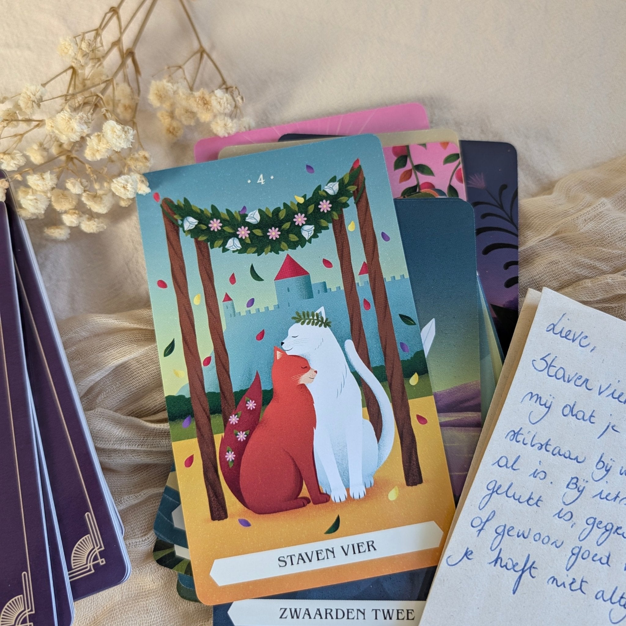 1 tarotkaart voor jou – bijzondere edelsteen, zorgvuldig gekozen door Marga Jacobs
