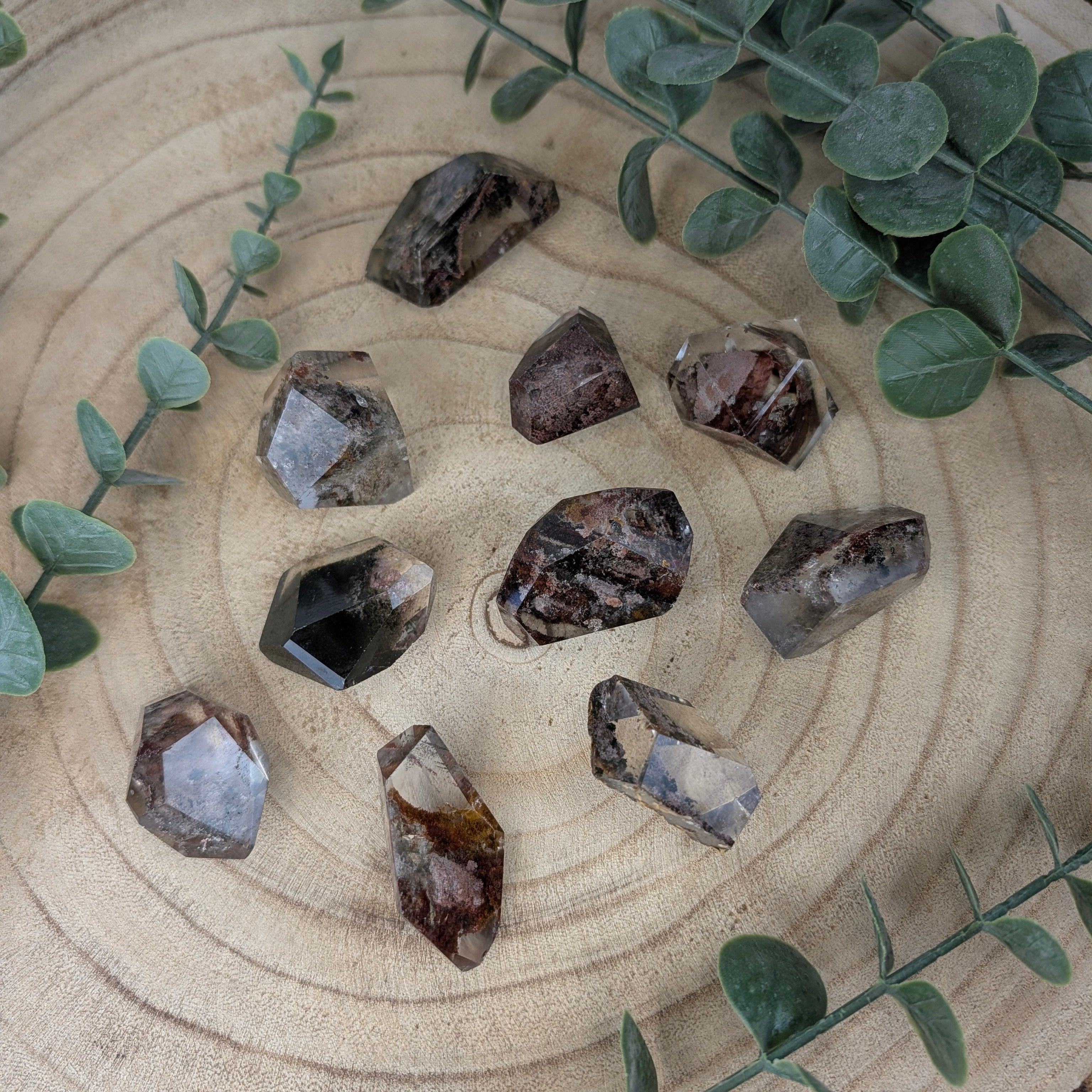 Assortiment Garden Quartz stukjes uit Brazilië