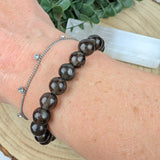Agnimaniet armband 8 mm – curated crystal by Marga Jacobs | rust, symboliek en intuïtieve zelfzorg
