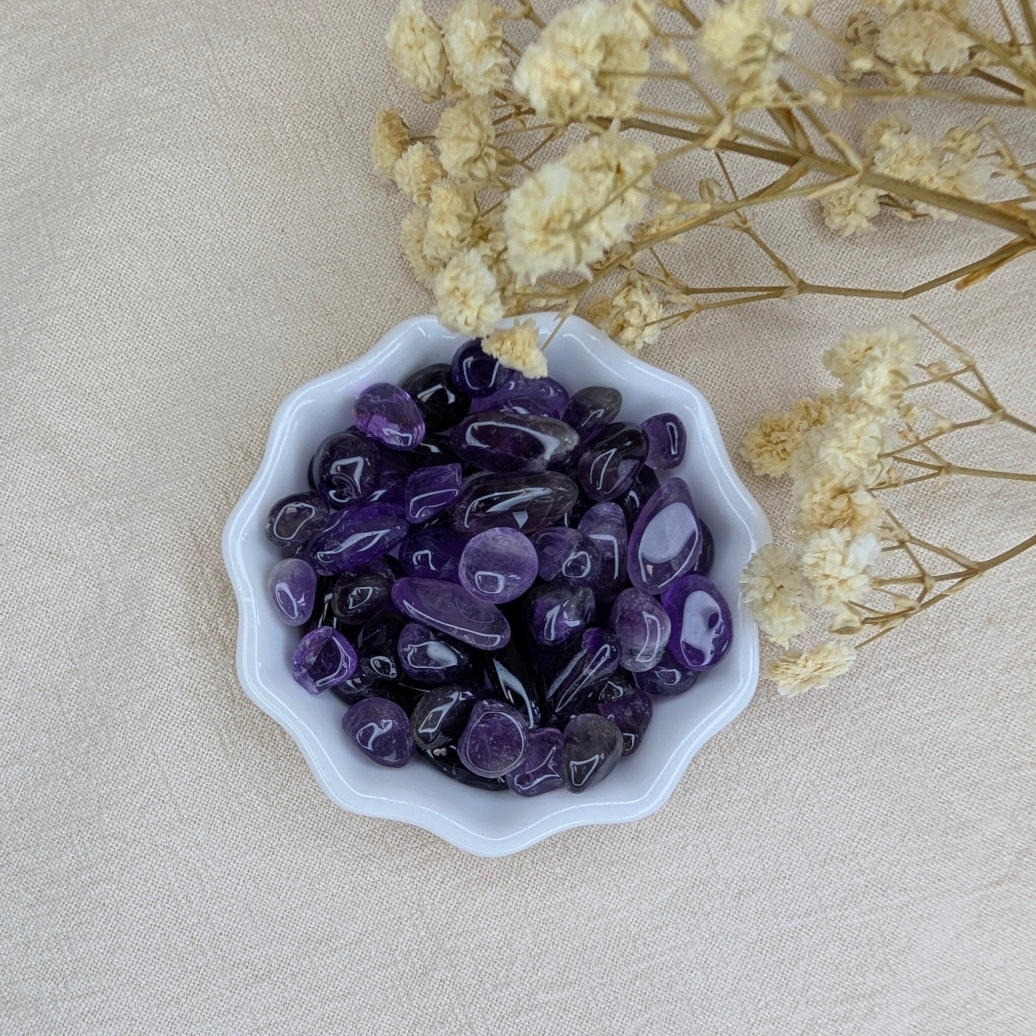 Amethist splitsteentjes ✦ 20 g – bijzondere edelsteen, zorgvuldig gekozen door Marga Jacobs
