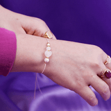 Armband 'Loved one' ~ Uchu Reminders – curated crystal by Marga Jacobs | rust, symboliek en intuïtieve zelfzorg