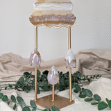 Bandagaat met amethist regenwolk op standaard