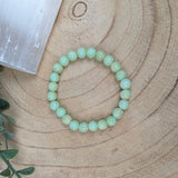 Chrysopraas armband 8 mm – curated crystal by Marga Jacobs | rust, symboliek en intuïtieve zelfzorg