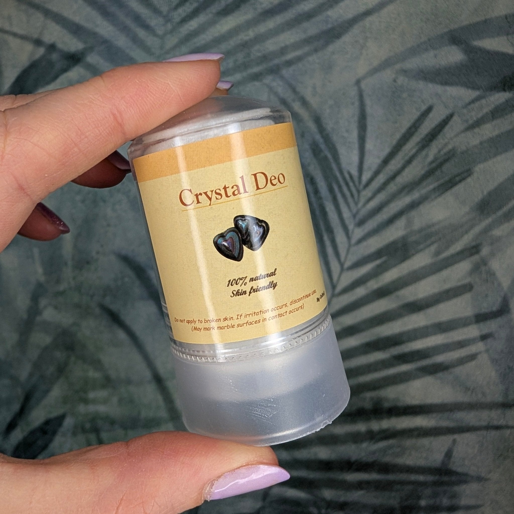 Crystal Deo | Zoutsteen Deodorant – bijzondere edelsteen, zorgvuldig gekozen door Marga Jacobs