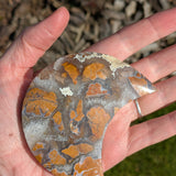 Gele jaspis maan 2 – curated crystal by Marga Jacobs | rust, symboliek en intuïtieve zelfzorg