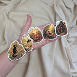 Gouden Uur stickerset – bijzondere edelsteen, zorgvuldig gekozen door Marga Jacobs