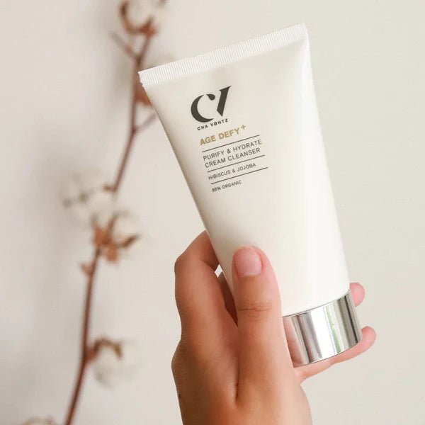 Green People Age Defy+ Purify & Hydrate Cream Cleanser – curated crystal by Marga Jacobs | rust, symboliek en intuïtieve zelfzorg