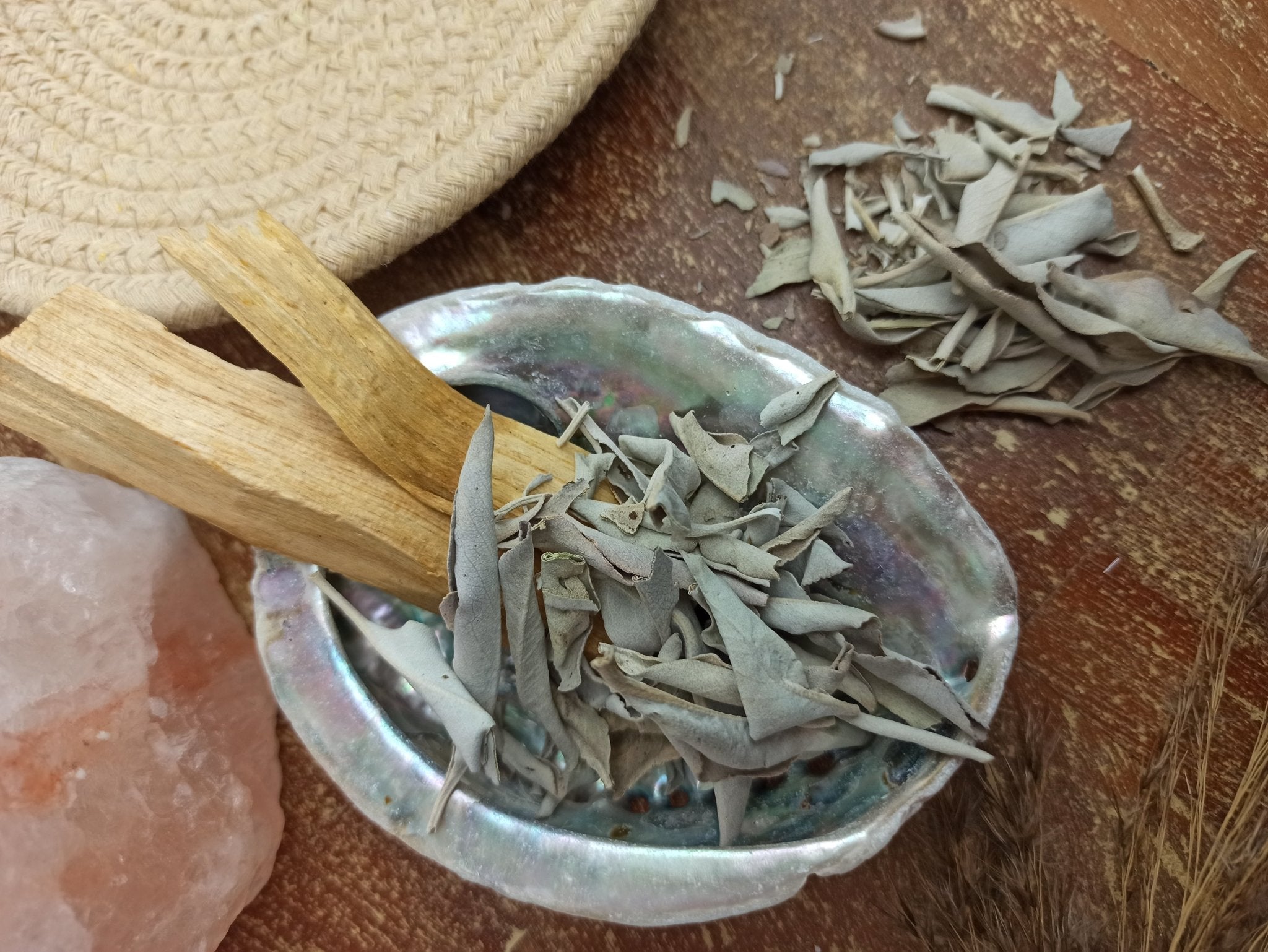 Huisreinigingsset – curated crystal by Marga Jacobs | rust, symboliek en intuïtieve zelfzorg