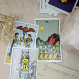 Votre mois en 3 cartes · Abonnement de tarot