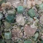 Lente confetti mix – curated crystal by Marga Jacobs | rust, symboliek en intuïtieve zelfzorg