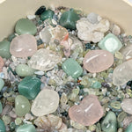 Lente confetti mix – curated crystal by Marga Jacobs | rust, symboliek en intuïtieve zelfzorg
