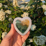 Mosagaat nachtlampje ~ Hartje – curated crystal by Marga Jacobs | rust, symboliek en intuïtieve zelfzorg