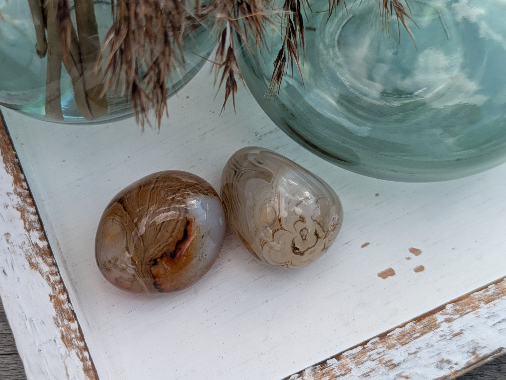 Oog van Shiva agaat – curated crystal by Marga Jacobs | rust, symboliek en intuïtieve zelfzorg