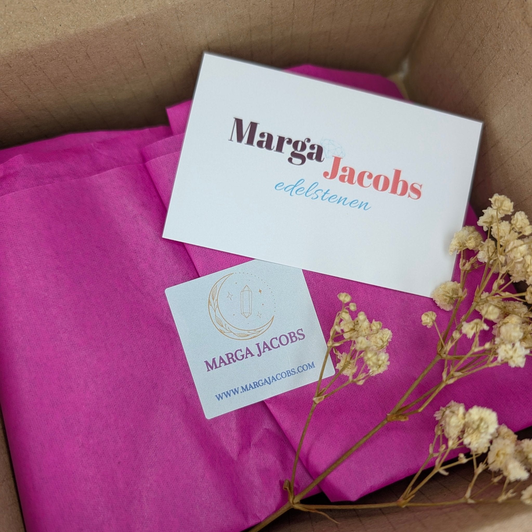 Persoonlijke Mystery Box – bijzondere edelsteen, zorgvuldig gekozen door Marga Jacobs