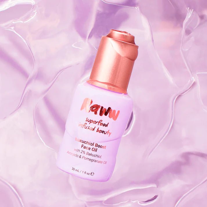 RAWW Bakuchiol Boost Face Oil – curated crystal by Marga Jacobs | rust, symboliek en intuïtieve zelfzorg