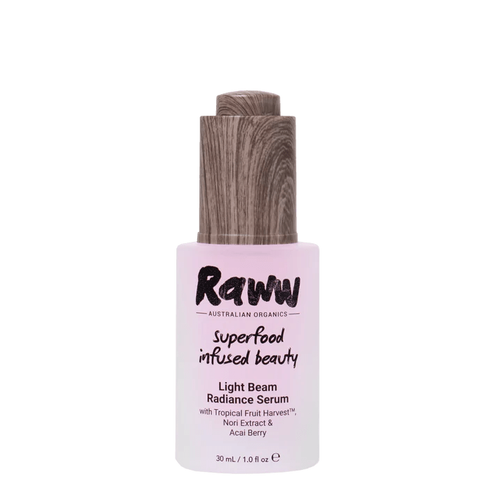 RAWW Light Beam Radiance Serum – curated crystal by Marga Jacobs | rust, symboliek en intuïtieve zelfzorg