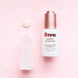 RAWW Superfood Crystal Glow Elixir – curated crystal by Marga Jacobs | rust, symboliek en intuïtieve zelfzorg