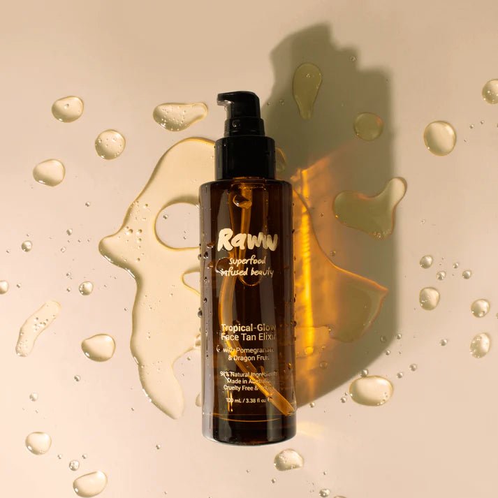 RAWW Tropical - Glow Face Tan Elixir – curated crystal by Marga Jacobs | rust, symboliek en intuïtieve zelfzorg