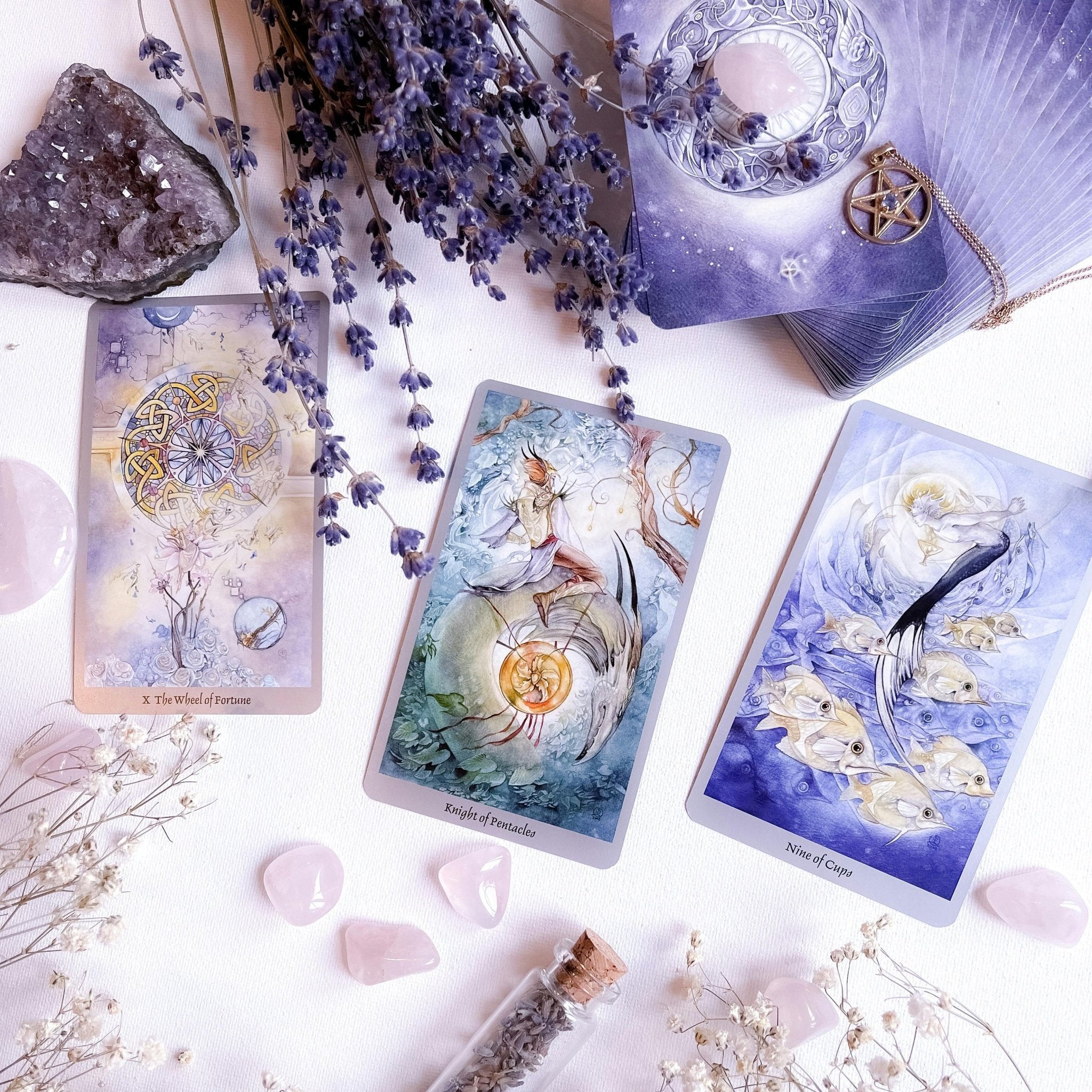 Tarotmail – 3 Kaarten Reading – curated crystal by Marga Jacobs | rust, symboliek en intuïtieve zelfzorg