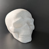 Witte jade doodshoofd | 7 cm – bijzondere edelsteen, zorgvuldig gekozen door Marga Jacobs