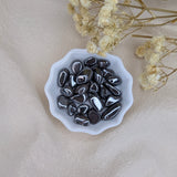 Zilverglans obsidiaan splitsteentjes ✦ 20 g