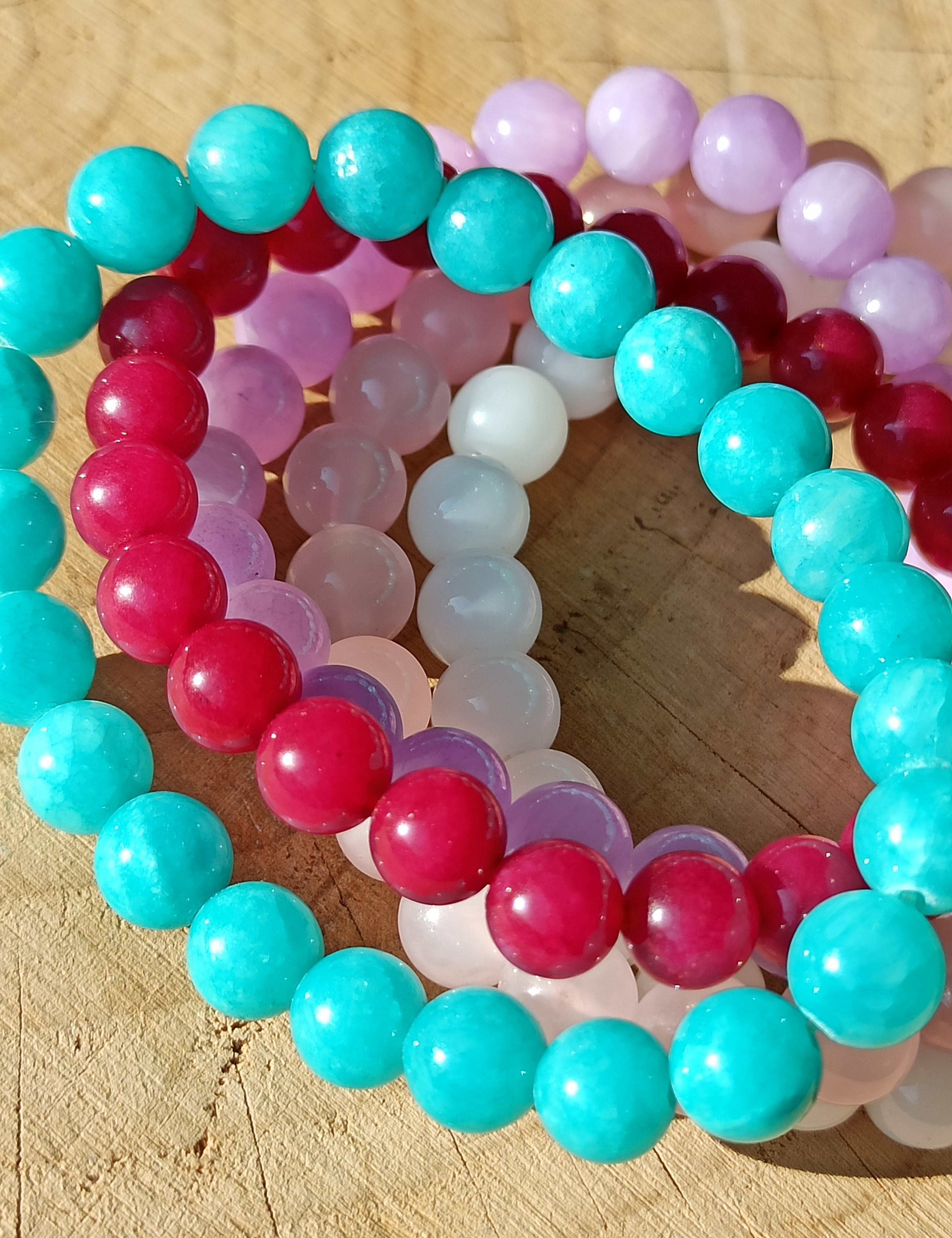 Set edelsteen armbanden | Marga Jacobs