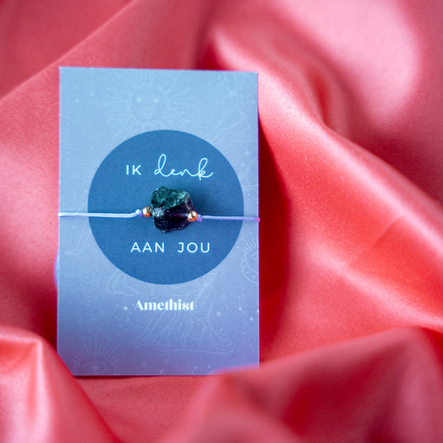 Armband reminder 'Ik denk aan jou' ~ Uchu Reminders | Marga Jacobs