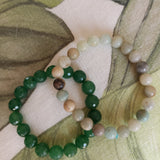 Aventurijn (facet) edelsteen armband | Marga Jacobs