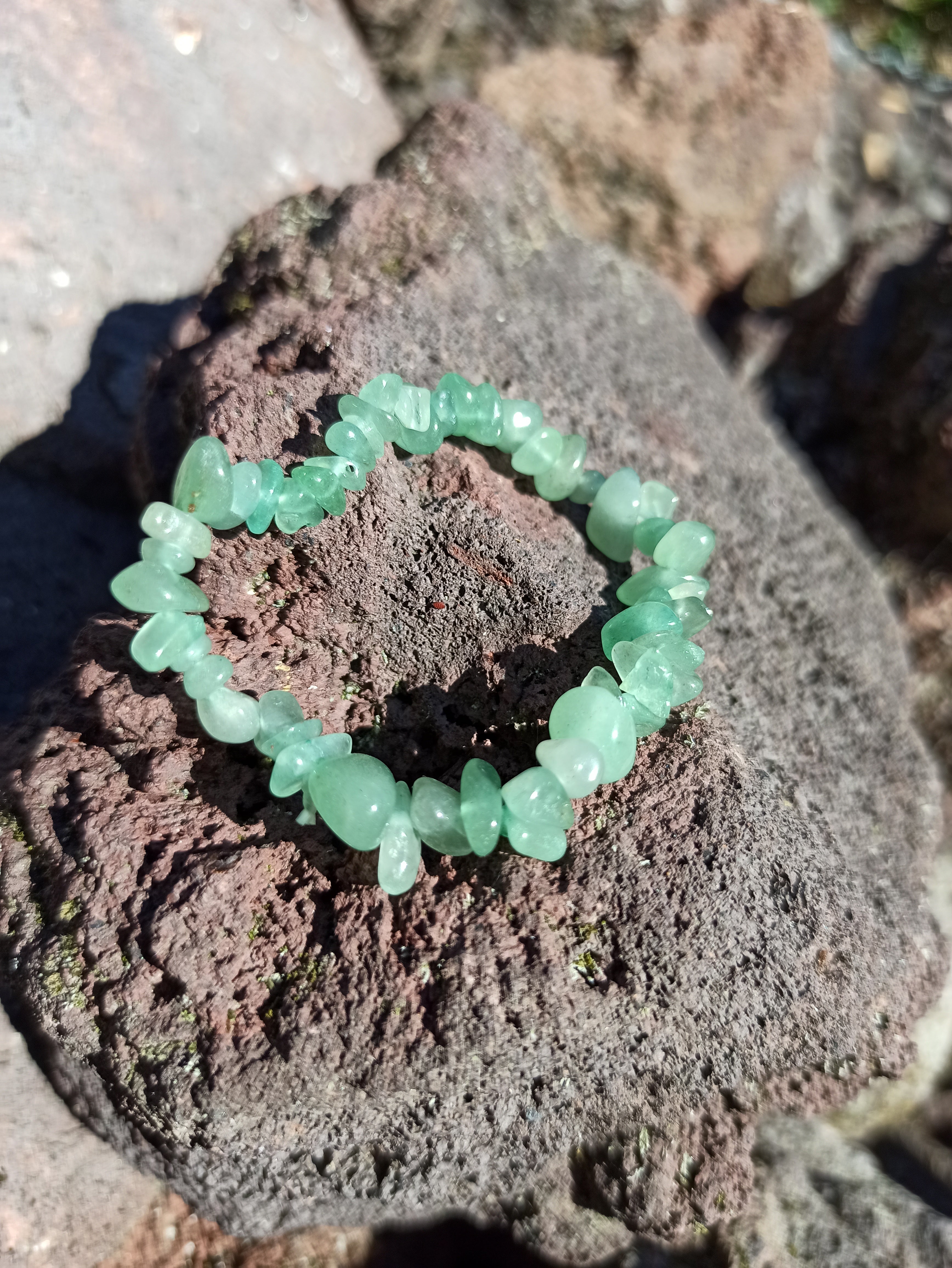 Edelsteen armband kind aventurijn