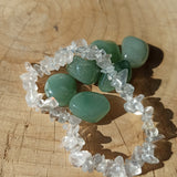 Bergkristal edelsteen armband split | Marga Jacobs