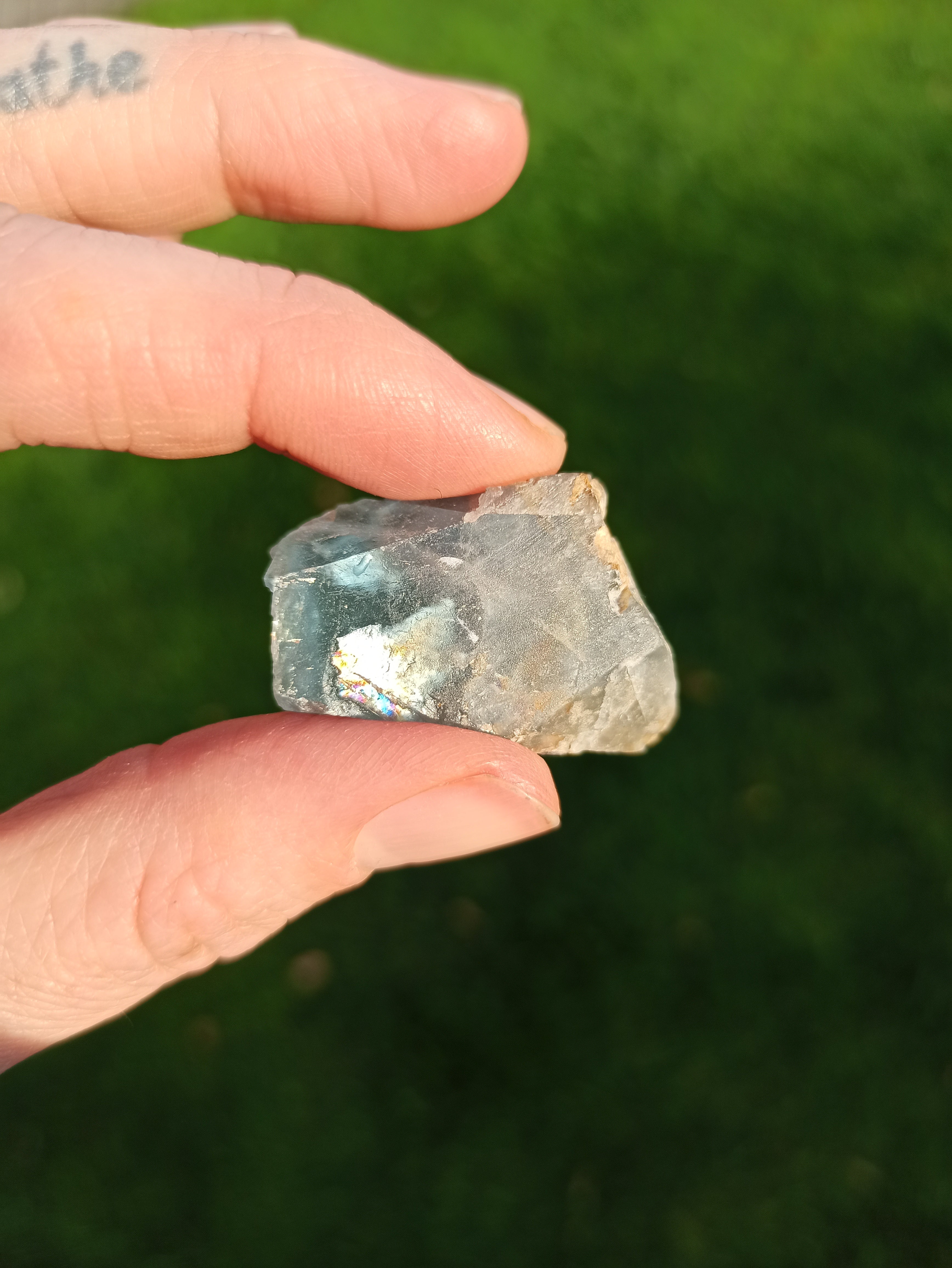 Blauwe fluoriet (ruw) | Marga Jacobs