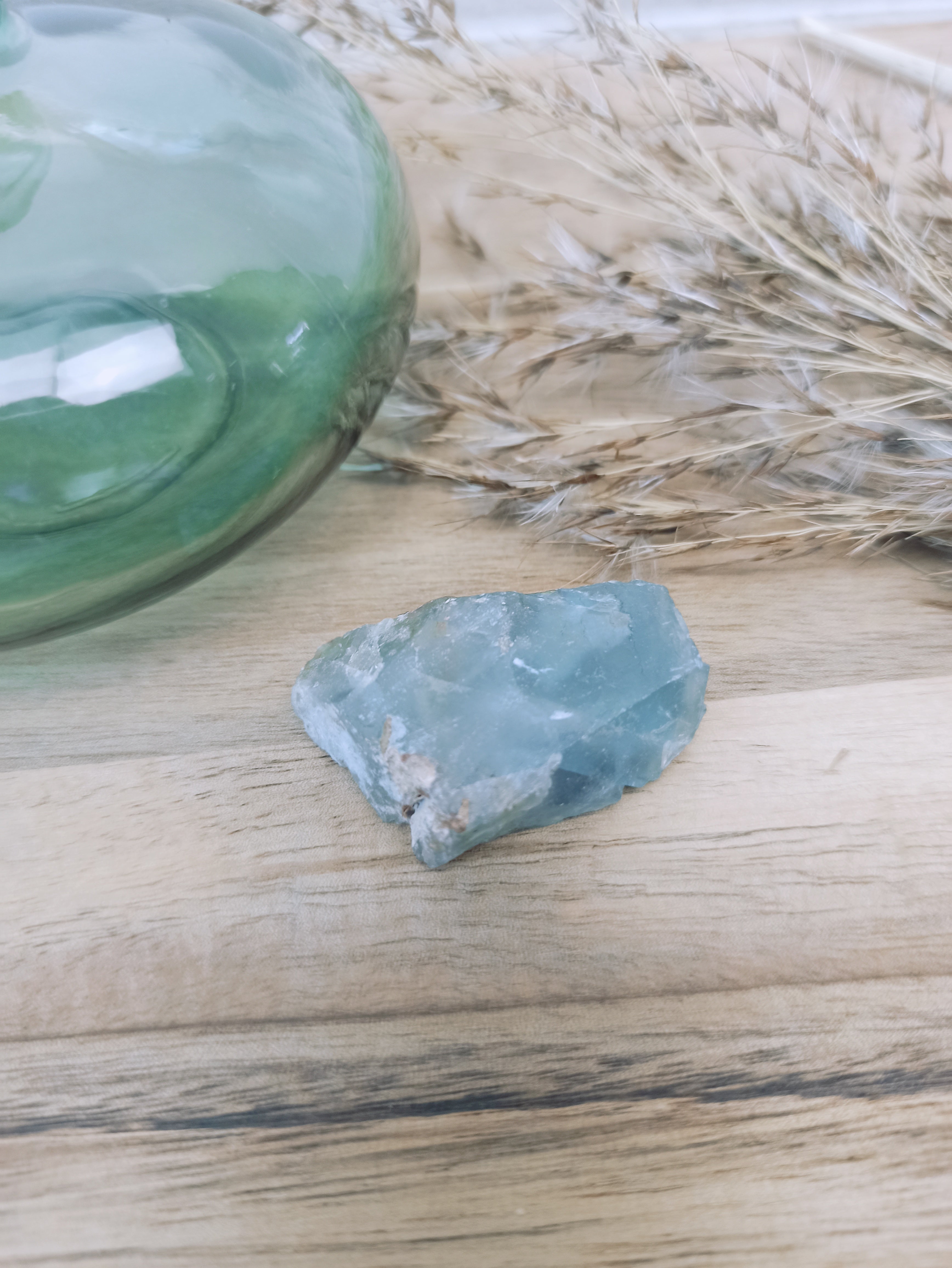 Blauwe fluoriet (ruw) | Marga Jacobs