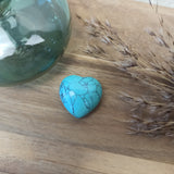 Blauwe Howliet hart | Marga Jacobs