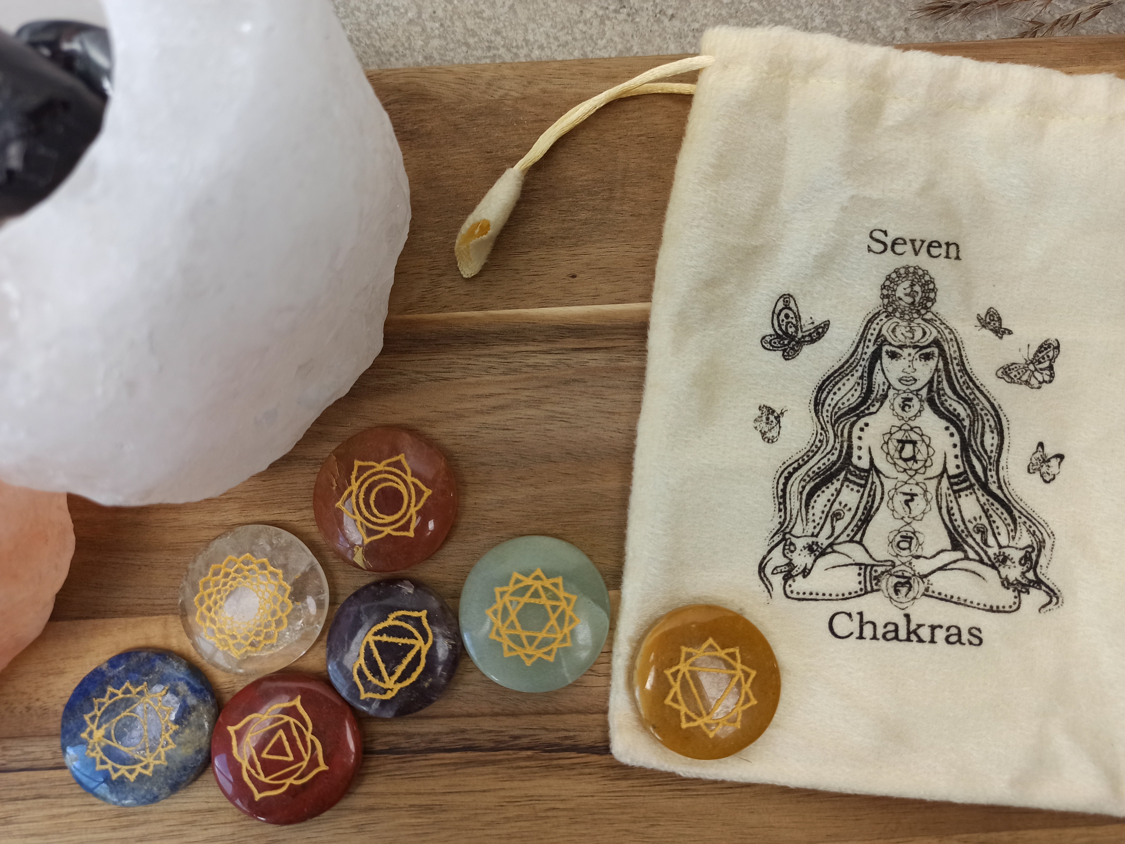 Chakra schijfstenen setje | Marga Jacobs