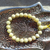 Citroen Chrysopraas edelsteen armband | Marga Jacobs