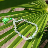 Fluoriet edelsteen armband split | Marga Jacobs