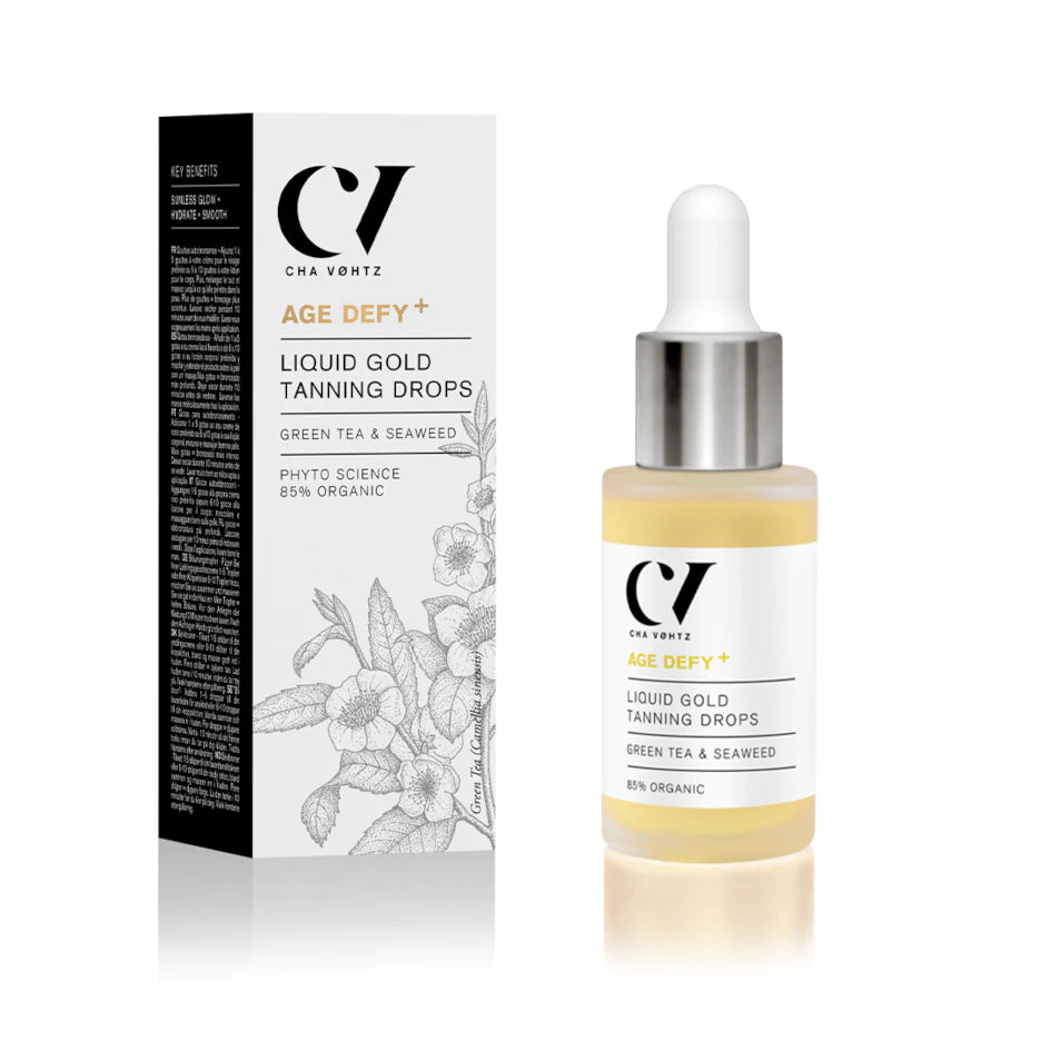 Green People Age Defy+ Liquid Gold Tanning Drops | Marga Jacobs