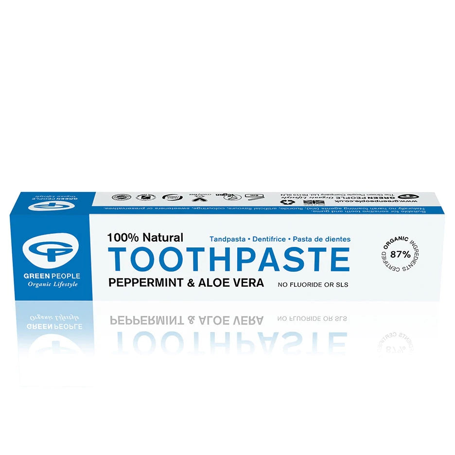 Green People Peppermint & Aloe Vera Toothpaste | Marga Jacobs