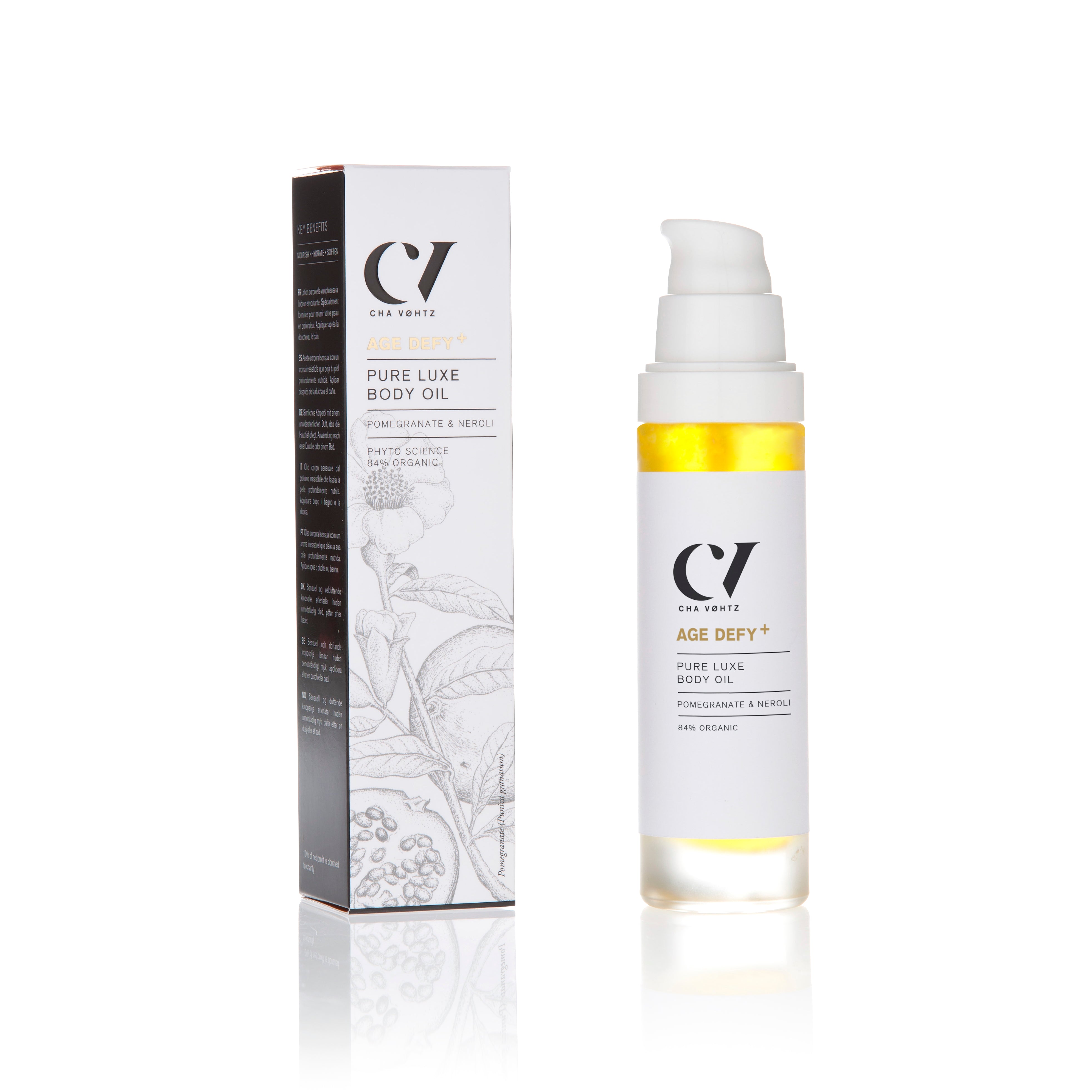 Green People Age Defy+ Pure Luxe Body Oil | Marga Jacobs