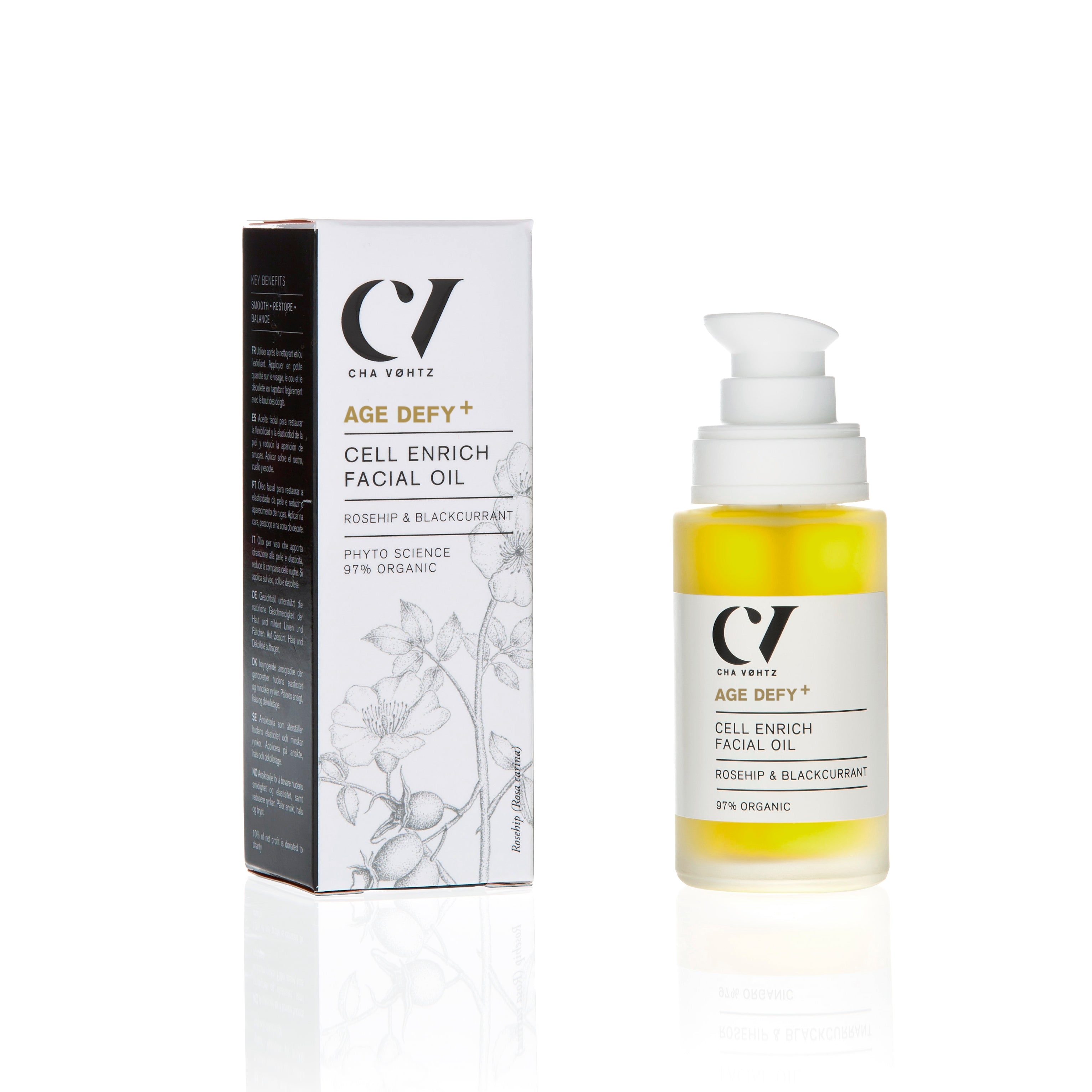 Green People Age Defy+ Cell Enrich Facial Oil | Marga Jacobs