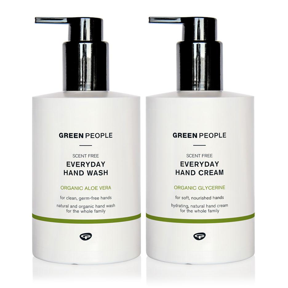 Green People Scent Free Everyday Hand Wash & Hand Cream | Marga Jacobs