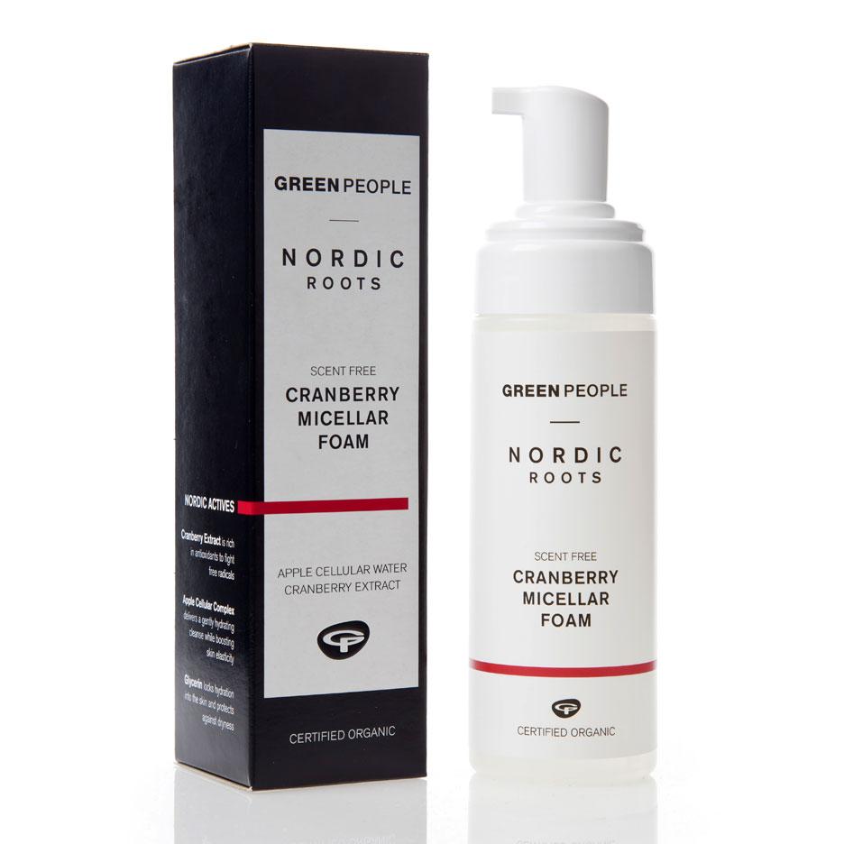Green People Nordic Roots Cranberry Micellar Foam | Marga Jacobs